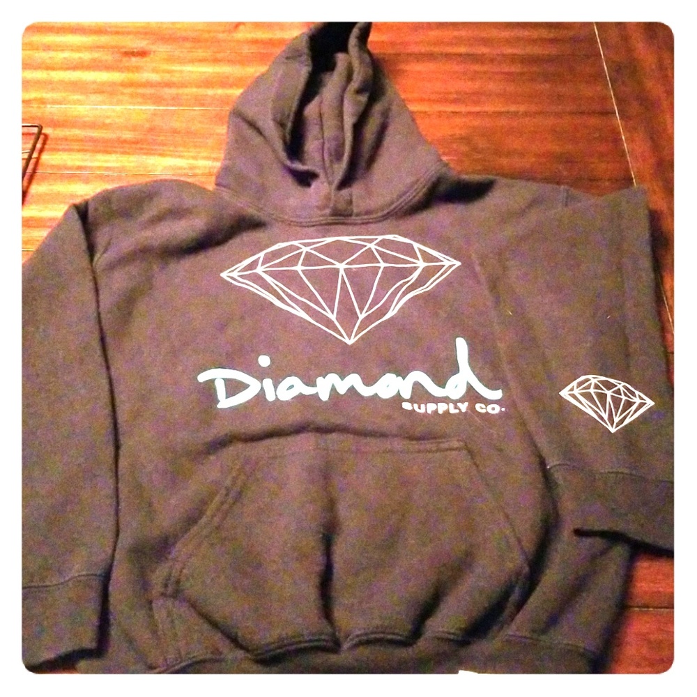 Boys size small Diamond Hoodie